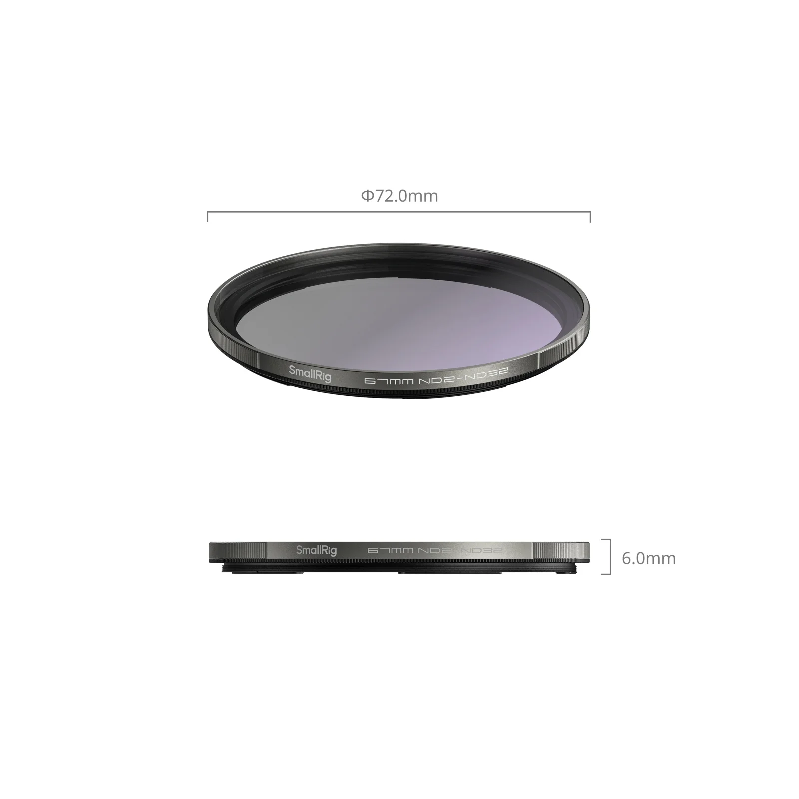 Photography Pro - SmallRig 6896 TrueColor 67mm Hybrid VND