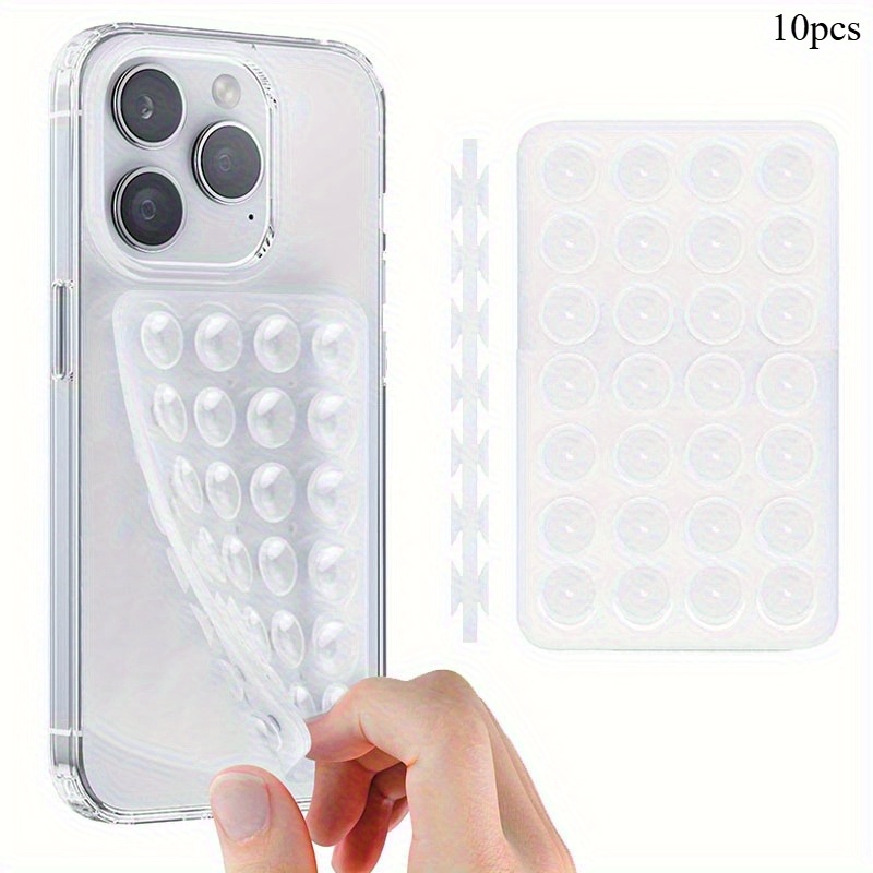 Photography Video - 10Pcs Double-Sided Silicone Suction Phone Holder