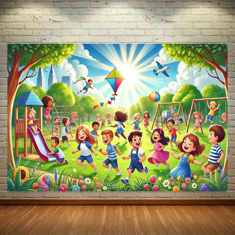 Photography Game - Vibrant Happy Game Background Tapestry Game