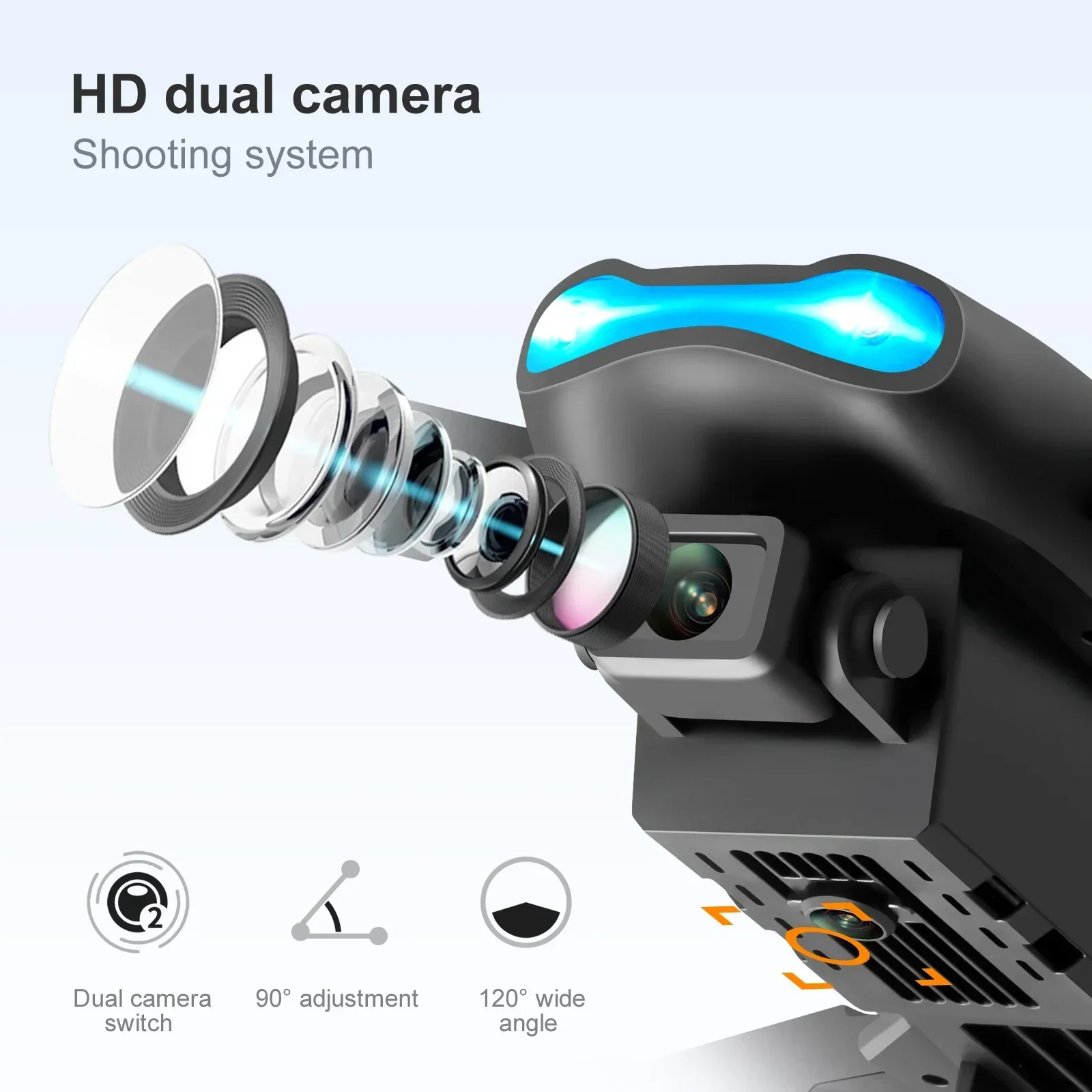 New E99 Pro HD 4K Drone Dual C - Photography Pro recension och pris