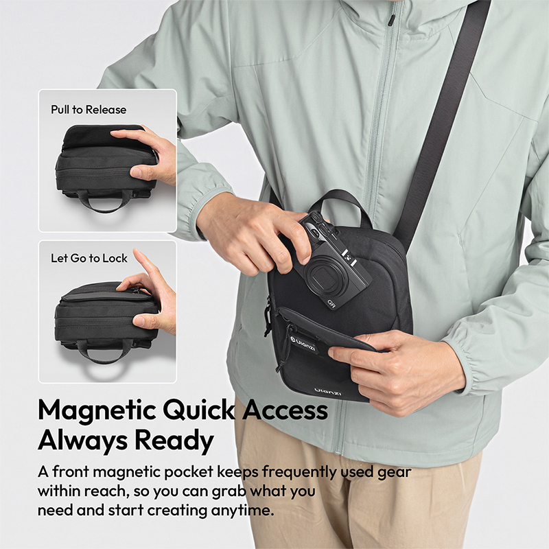 Ulanzi CB05 3L Mini Creator Cr - Camera Bag Waterproof recension och pris