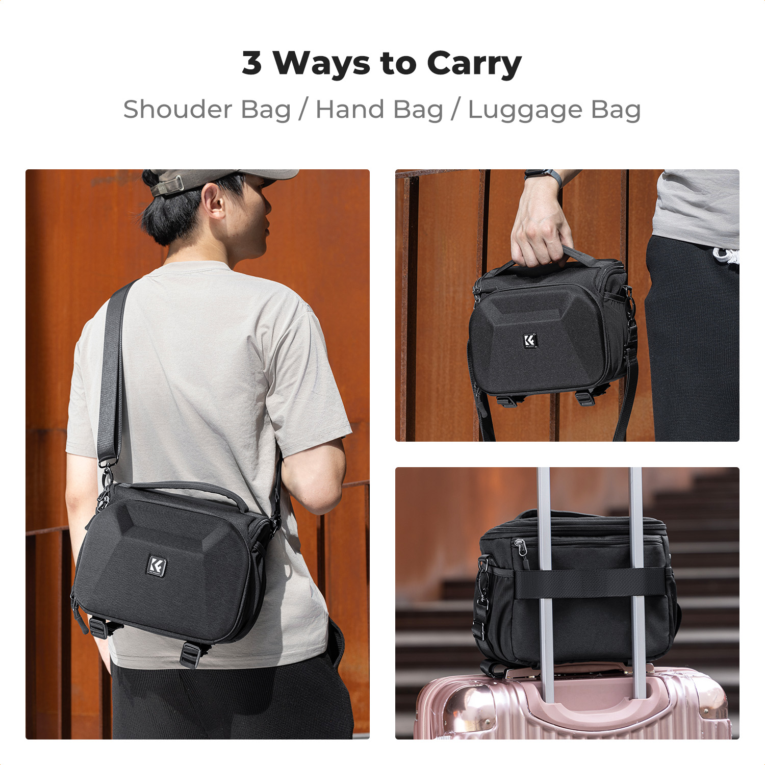 K&F CONCEPT Lightweight Tough  - Camera Bag Waterproof recension och pris