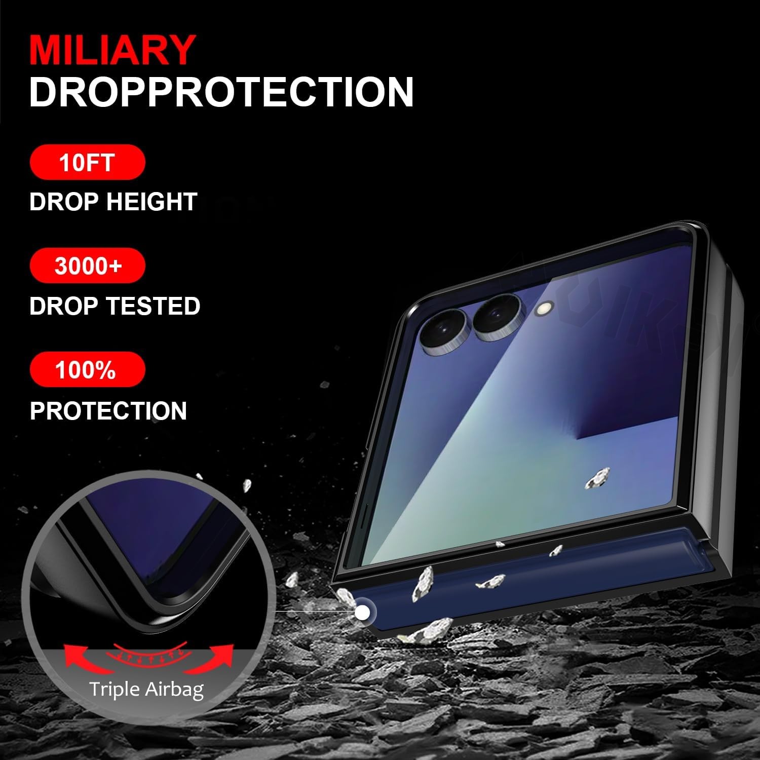 For Samsung Galaxy Z Flip 7 Z  - Photography Of War recension och pris