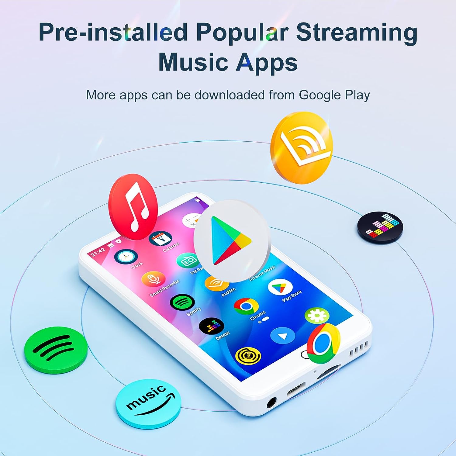 MECHEN 16GB Android 9.0  MP3 P - Photography Game recension och pris