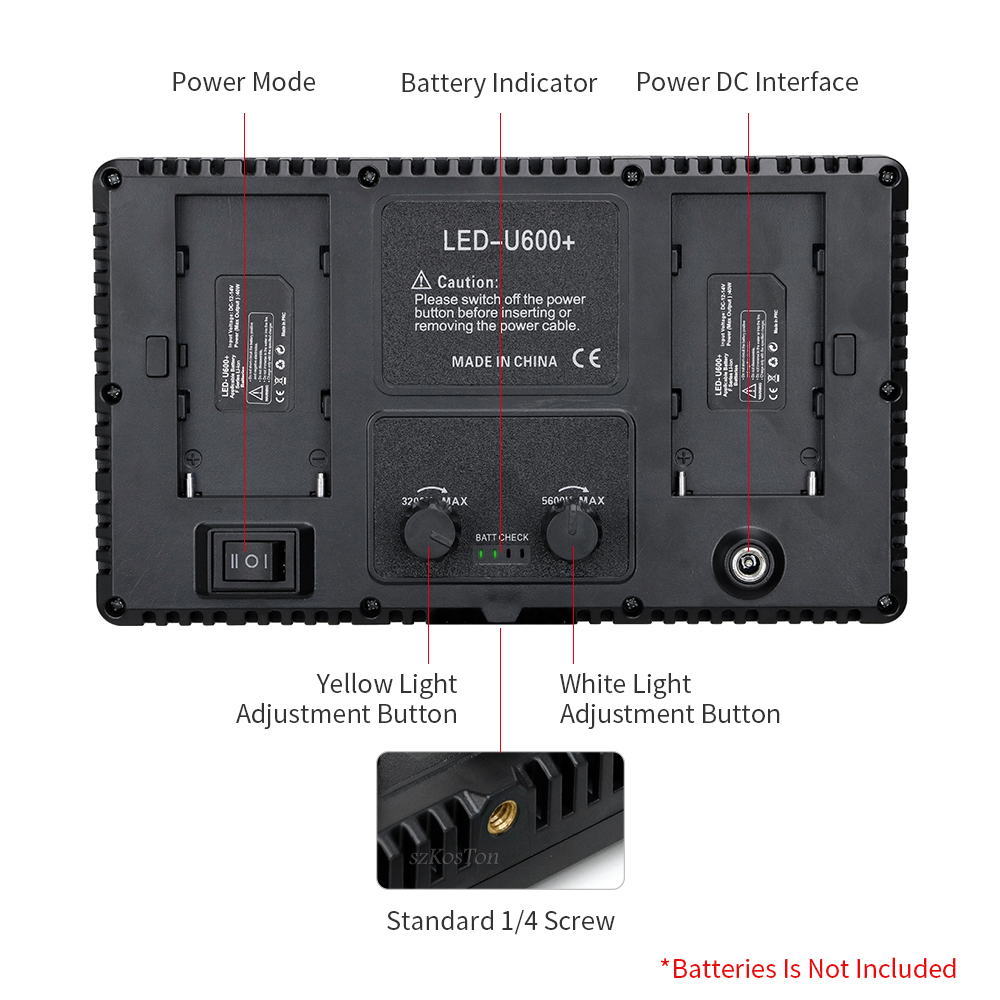 U800 LED Photo Studio Light fo - Photography Game recension och pris