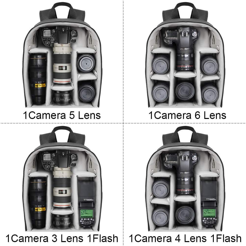 Camera Backpack Bag Profession - Camera Bag Waterproof recension och pris