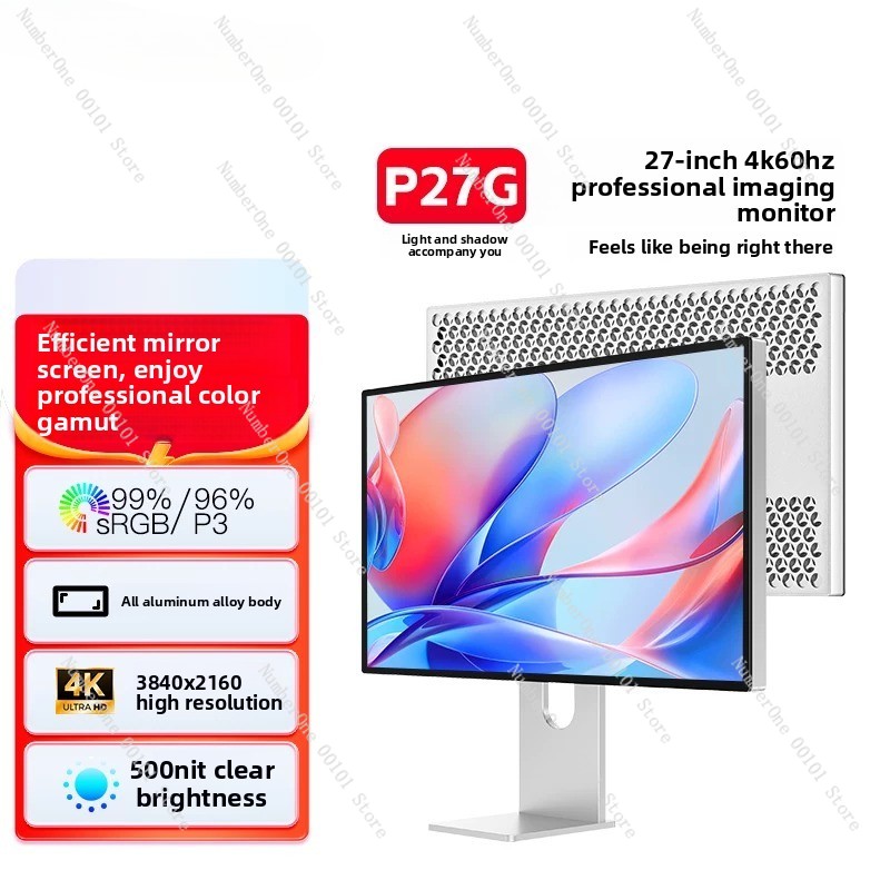 27 Inch 4K Ultra‑HD IPS Monito - Photography Graphic Design recension och pris