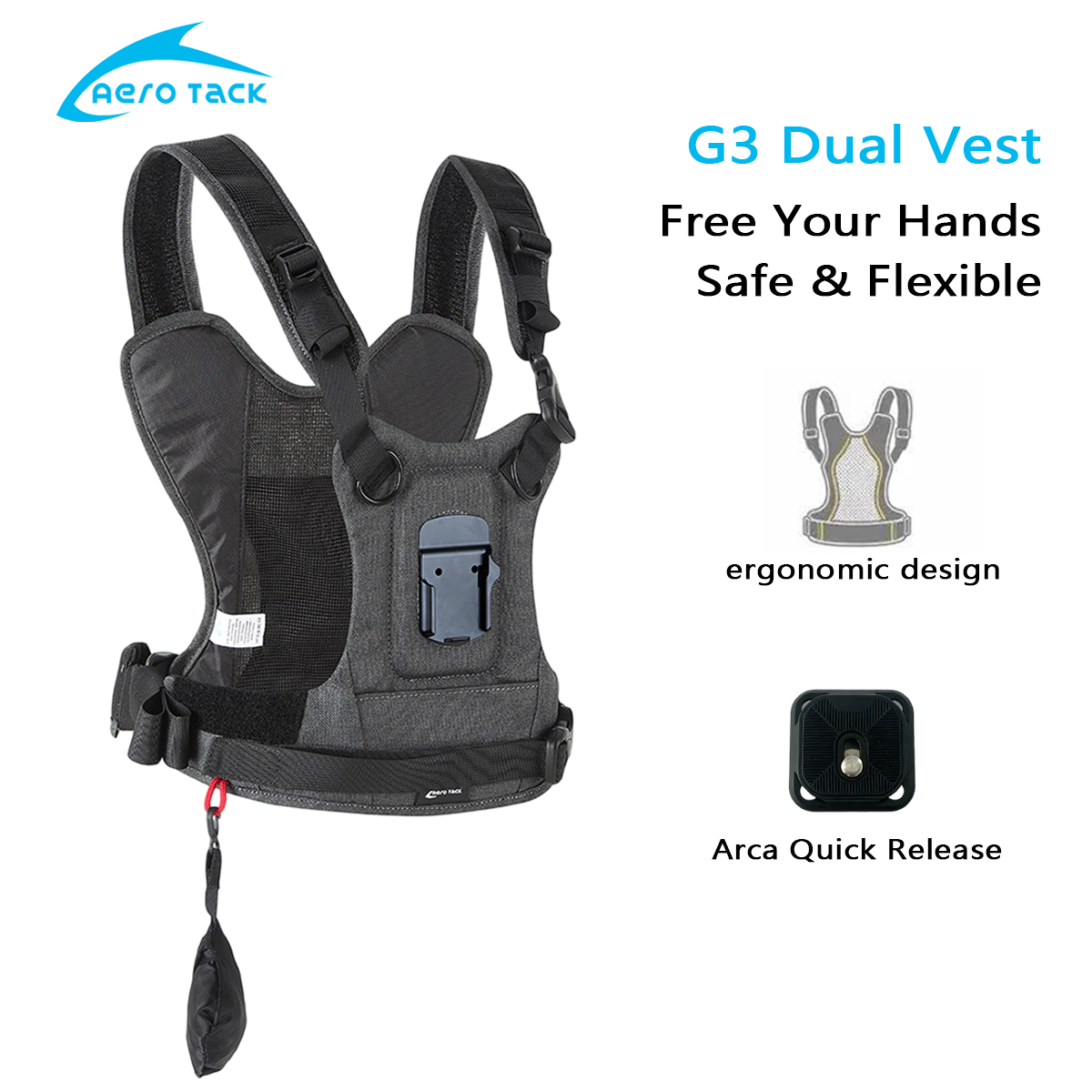 Aero Tack G3 Camera Strap,Doub - Photography Zone System recension och pris