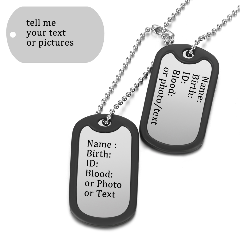 Personalized Stainless Steel D - Photography Of War recension och pris