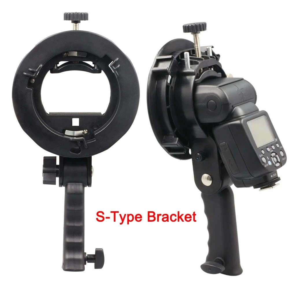 S-Type Bracket Handheld Grip B - Beauty Dish Softbox recension och pris