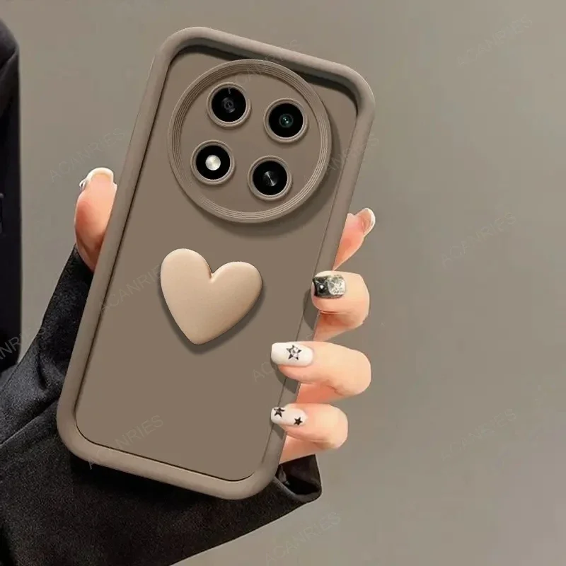 Cute 3D Love Heart Silicone Ca - Photography Xiaomi 15 recension och pris