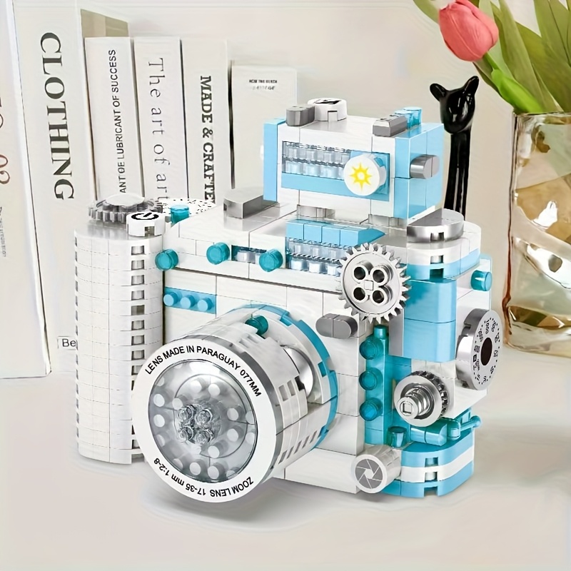DIY Retro Building Block Camer - Photography Journalism recension och pris
