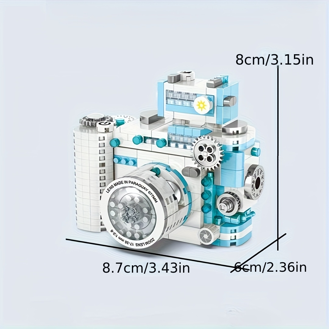 DIY Retro Building Block Camer - Photography Journalism recension och pris
