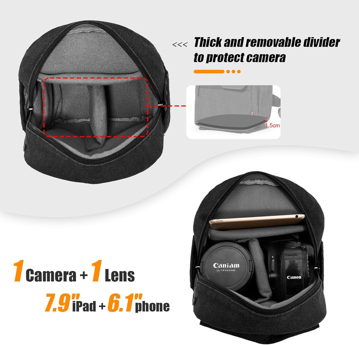 Compact camera case, waterproo - Camera Bag Waterproof recension och pris