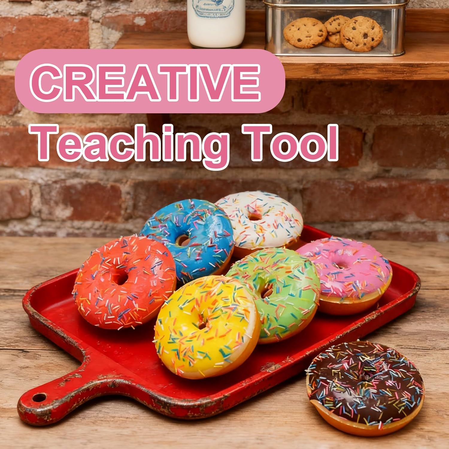 7pcs Fake Donuts Artificial So - Photography Simulator recension och pris