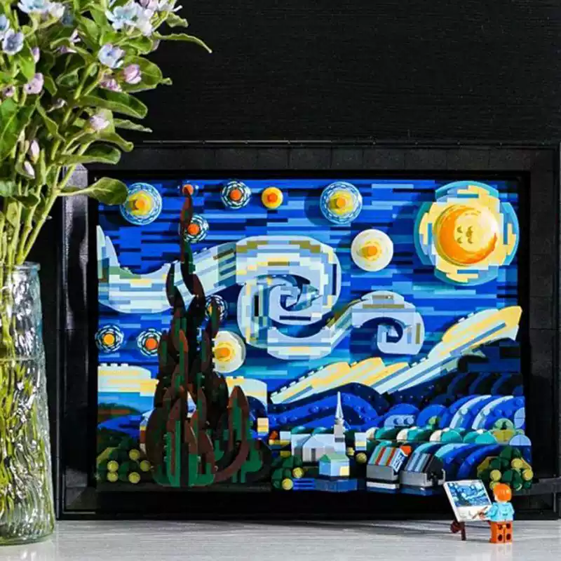 Van Gogh Starry Night 3D Build - Photography Architecture recension och pris