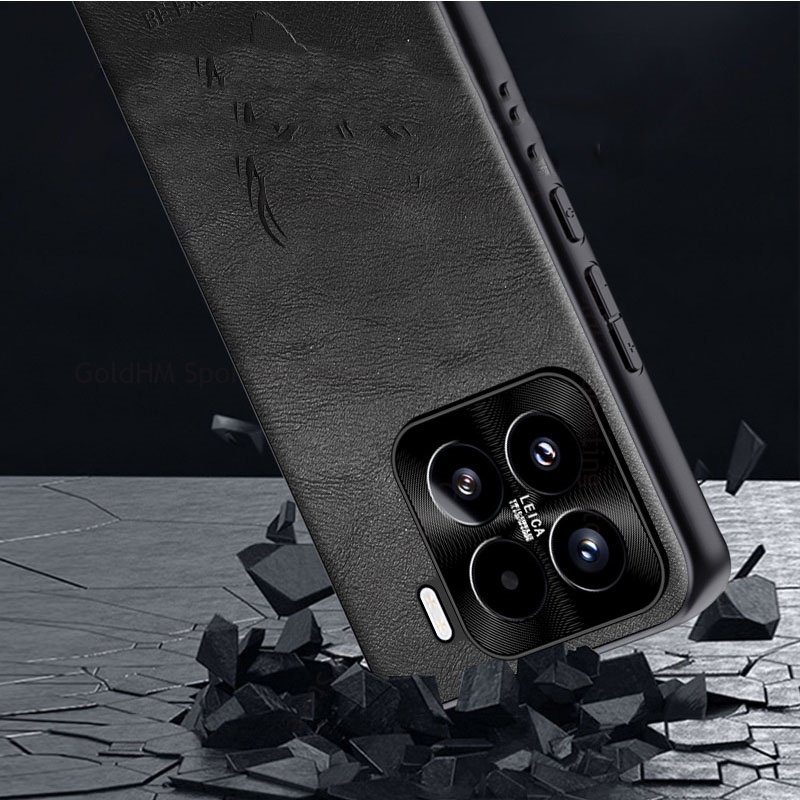 3D Cartoon Elk Deer Head Leath - Photography Xiaomi 15 recension och pris