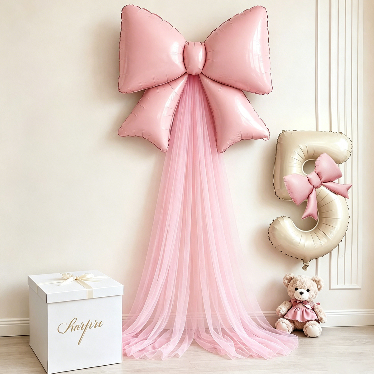 5-Piece DIY Bowknot Birthday B - Photography Zone recension och pris