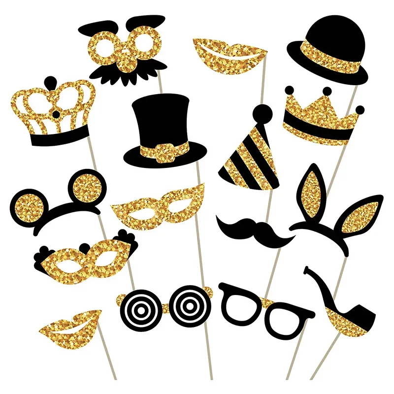 16 PCS Photography Props, Funn - Photography Game recension och pris