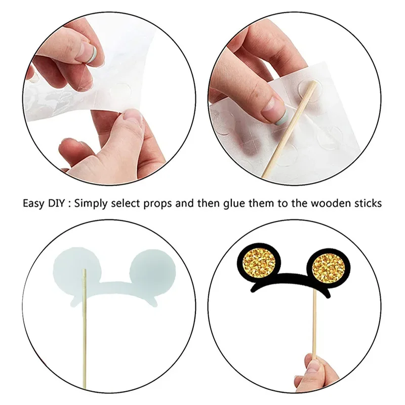 16 PCS Photography Props, Funn - Photography Game recension och pris