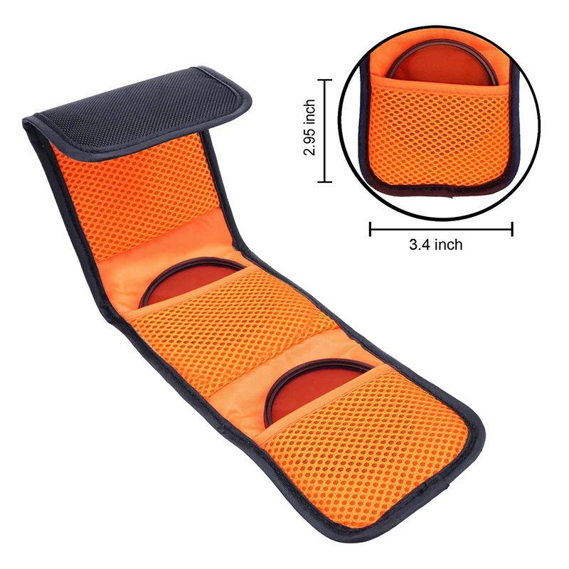 3 Pockets Bag Lens Filter Pouc - Camera Bag Waterproof recension och pris
