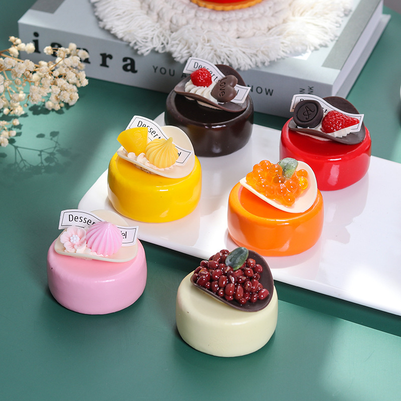 1PC Artificial Fruit Cake Bisc - Photography Pro recension och pris