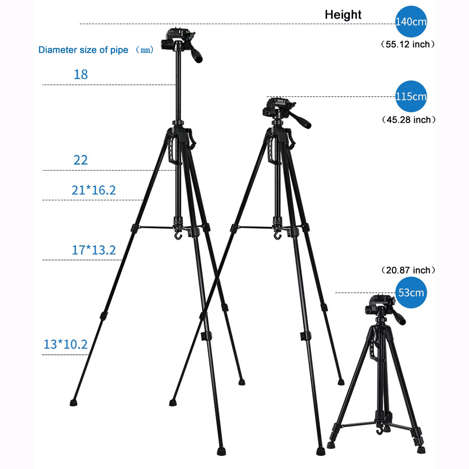 55inch Universal Tripod Stand  - Photography Journalism recension och pris