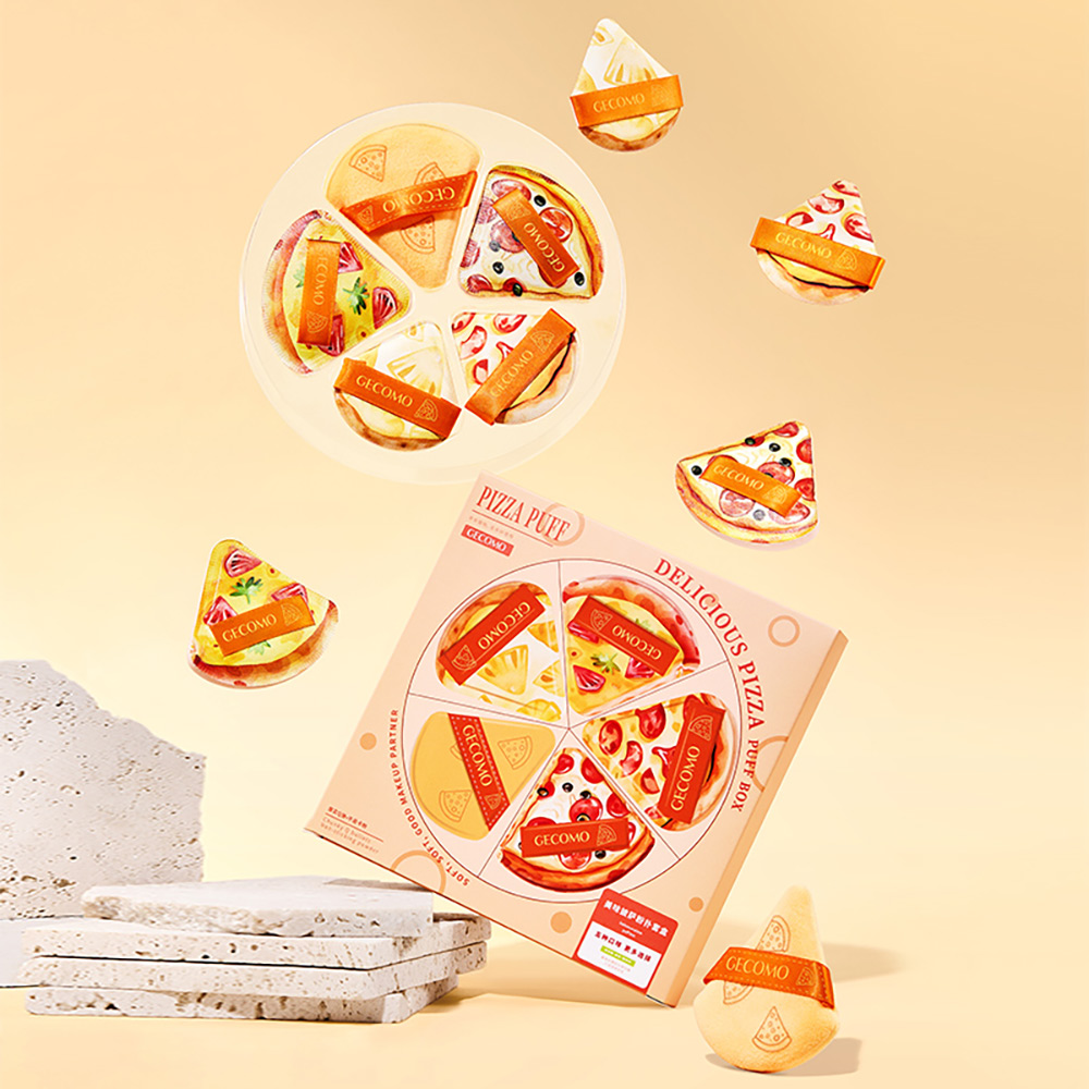 5PCS GECOMO Pizza Shaped Powde - Beauty Dish Softbox recension och pris