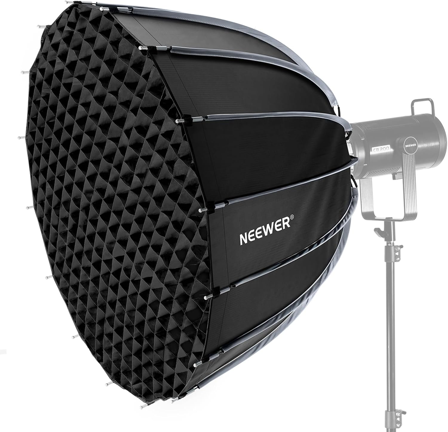 Parabolic Softbox with Bowens  - Photography Umbrella Lighting Kit recension och pris
