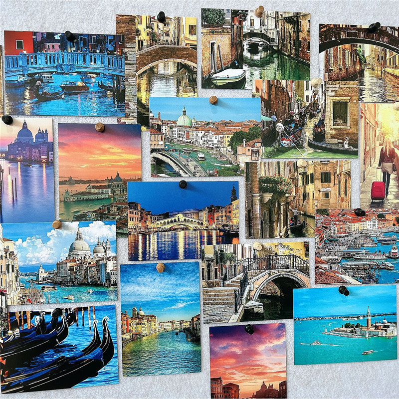 30Pcs 10x14cm Travel Landscape - Photography Journalism recension och pris