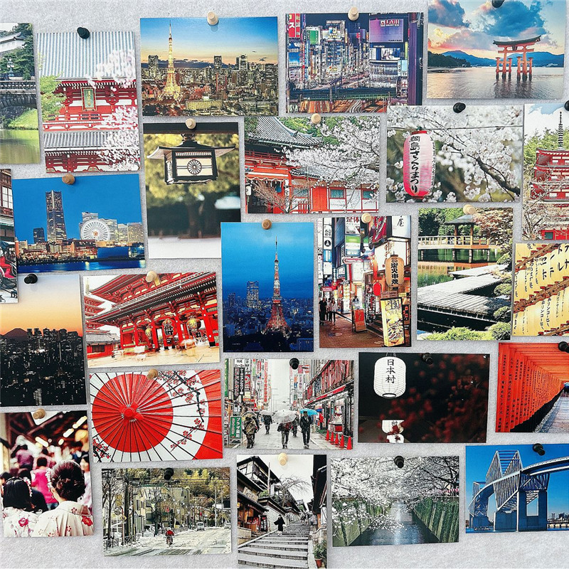 30Pcs 10x14cm Travel Landscape - Photography Journalism recension och pris