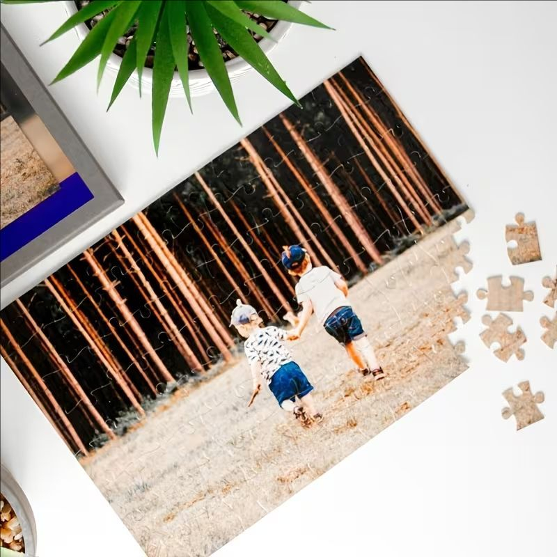 Custom Photo Puzzle Set Person - Photography Game recension och pris