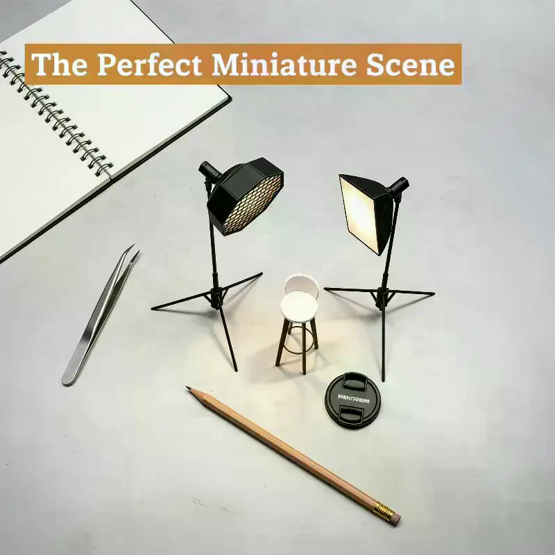 1/12 Mini Studio Light Softbox - Photography Natural Lighting recension och pris