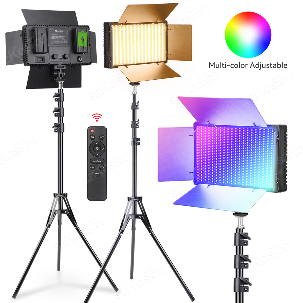 RGB Photography Video LED Fill - Photography Umbrella Lighting Kit recension och pris