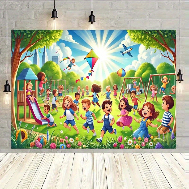 Vibrant Happy Game Background  - Photography Game recension och pris