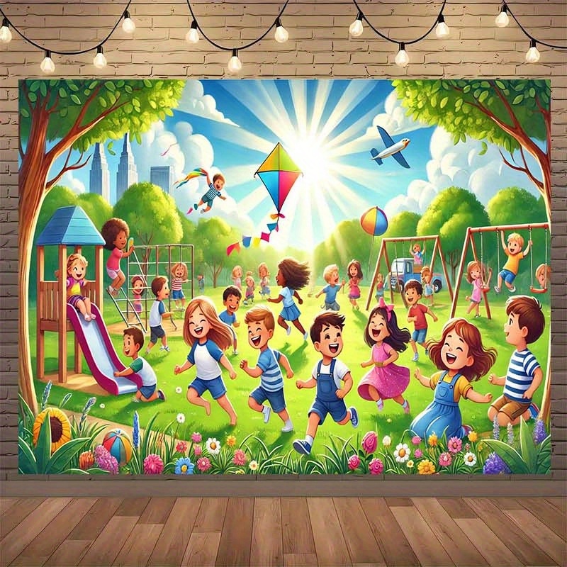 Vibrant Happy Game Background  - Photography Game recension och pris