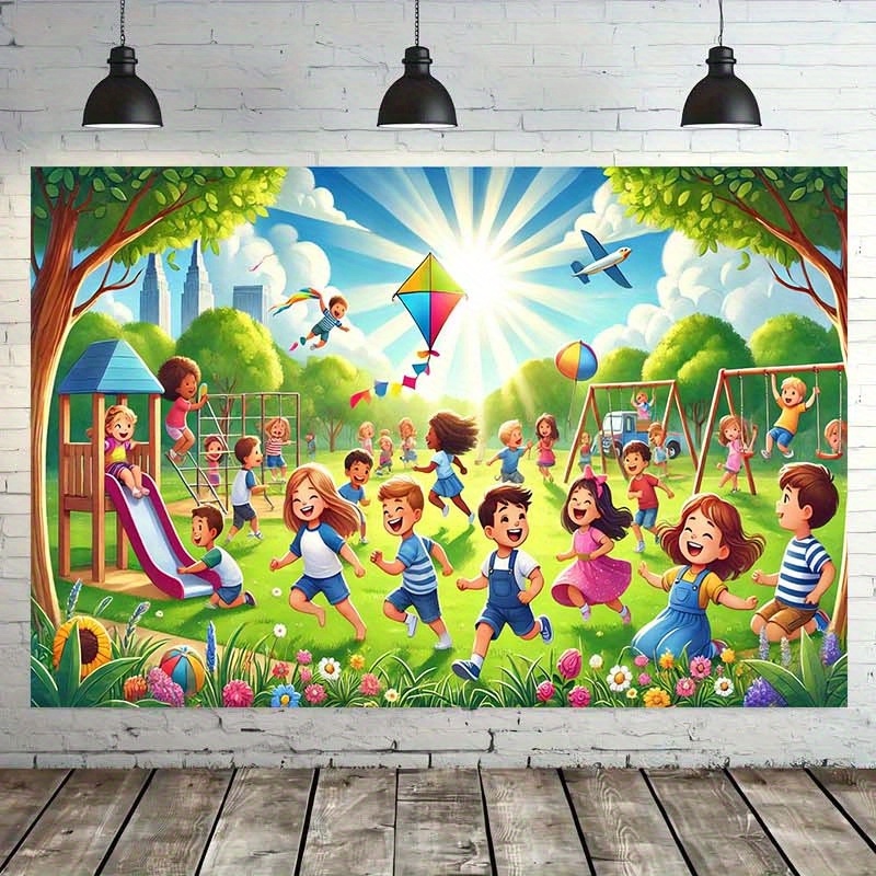 Vibrant Happy Game Background  - Photography Game recension och pris