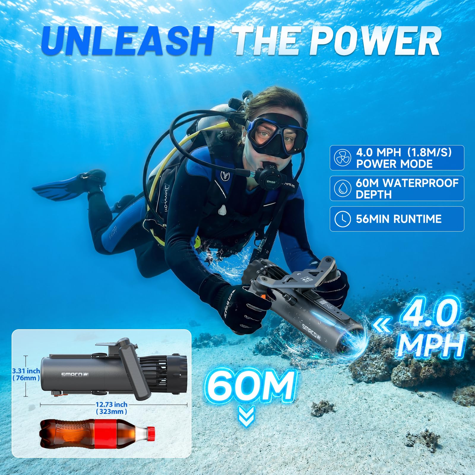 SMACO Underwater Scooter Dual  - Photography Equipment recension och pris