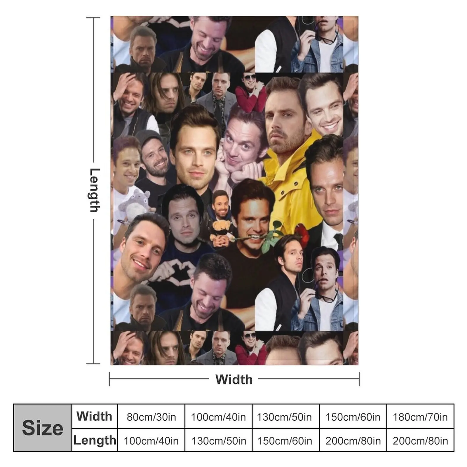 sebastian stan photo collage T - Photography Of War recension och pris