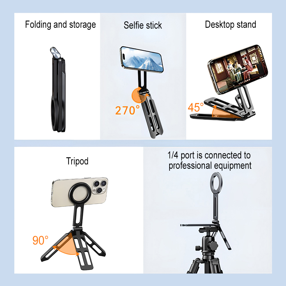 Magnetic Phone Holder Four-axi - Photography Video recension och pris