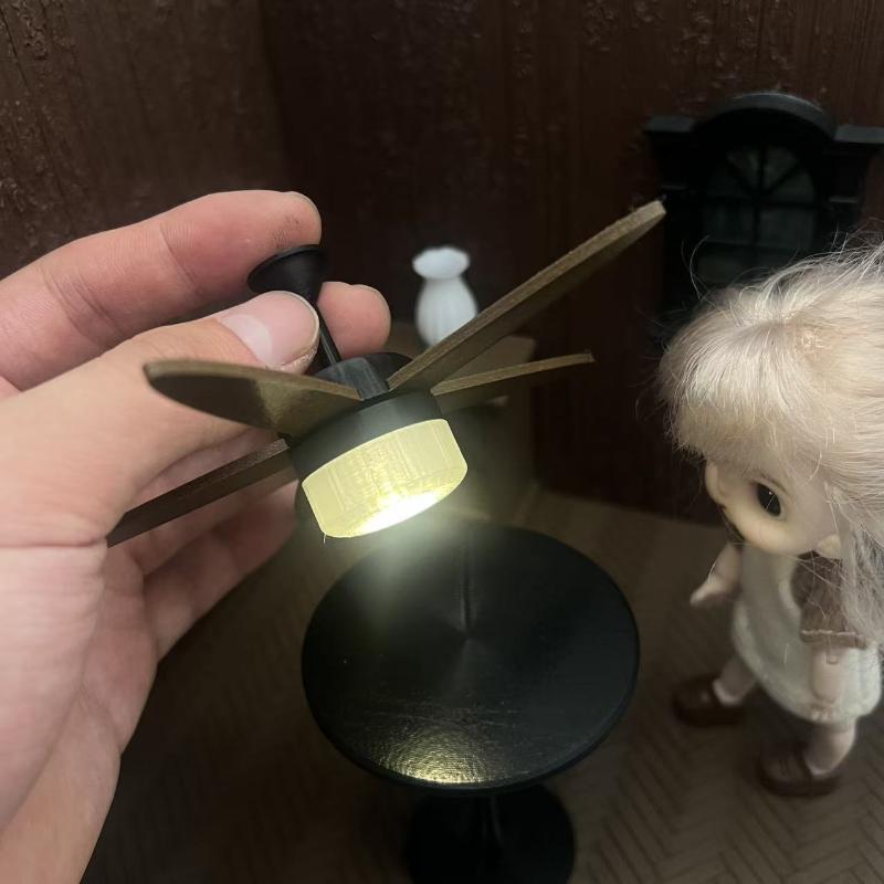 1/12 Mini Vintage Ceiling Fan  - Photography Natural Lighting recension och pris