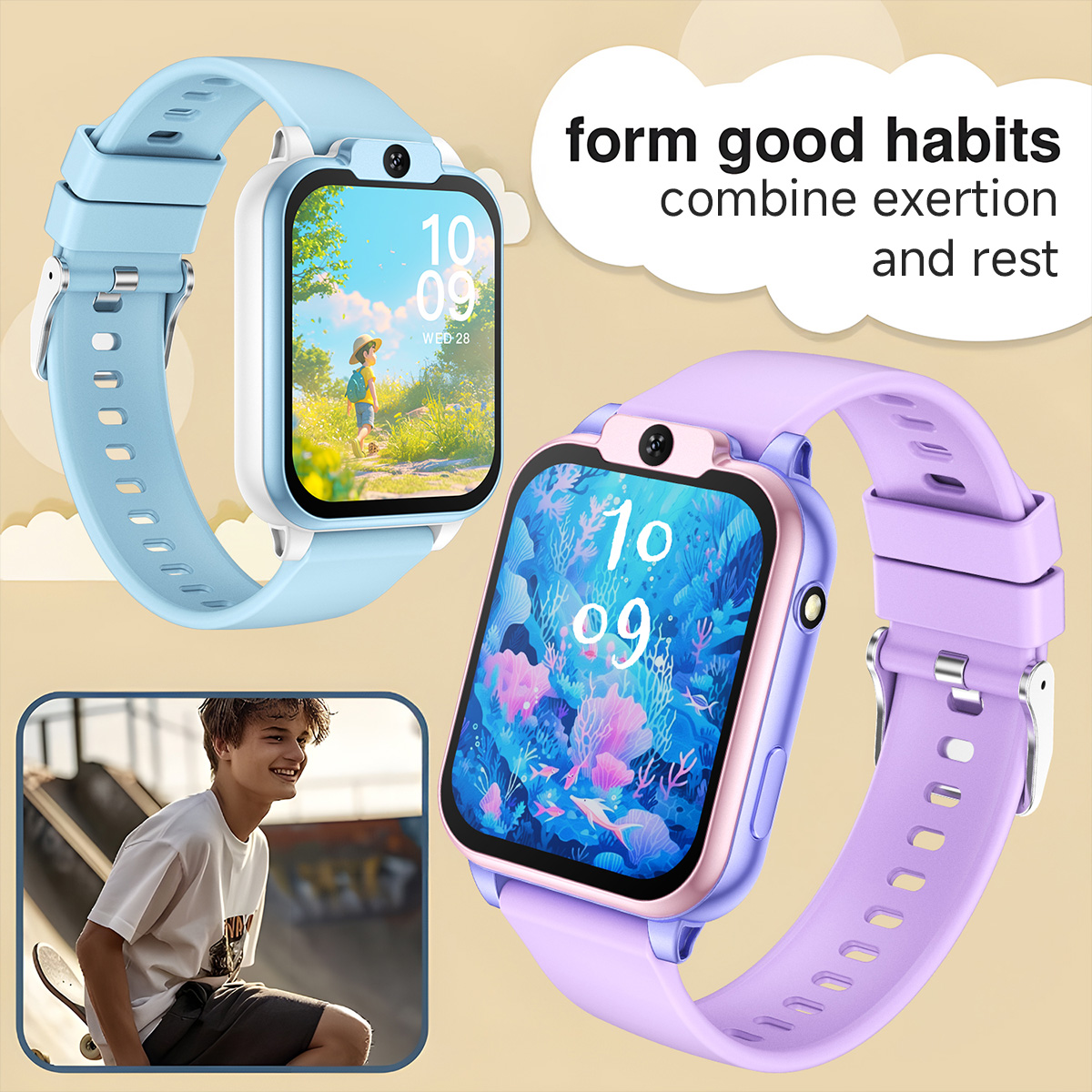 Children Smartwatch Study Part - Photography Game recension och pris