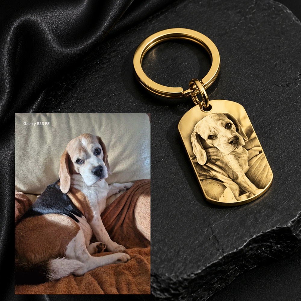 Custom Engraved Pet Picture Mi - Photography Of War recension och pris