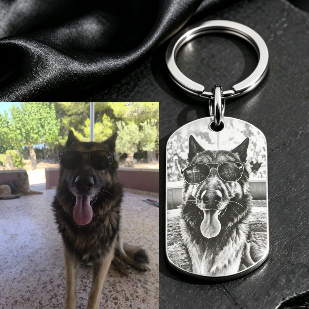 Custom Engraved Pet Picture Mi - Photography Of War recension och pris