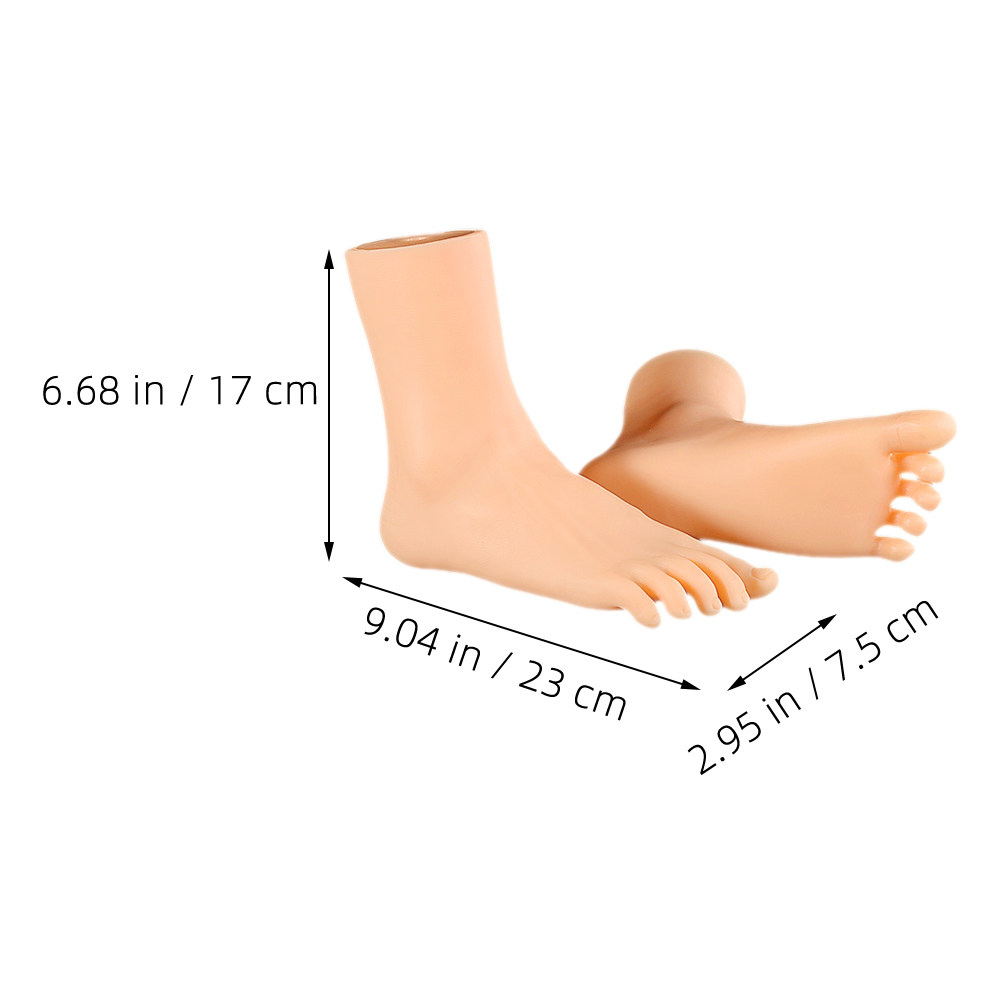 1 Pair Simulation Foot Skin-Co - Photography Simulator recension och pris